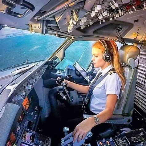 woman dating airplane